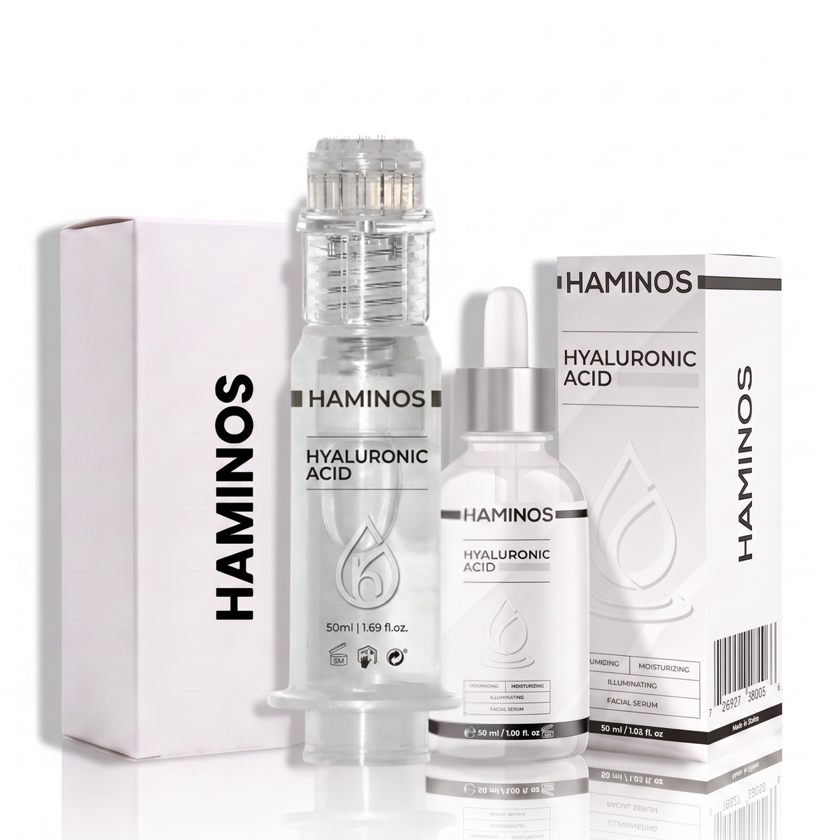 Anti-Aging-Behandlung mit Aqua Stamp HAMINOS
