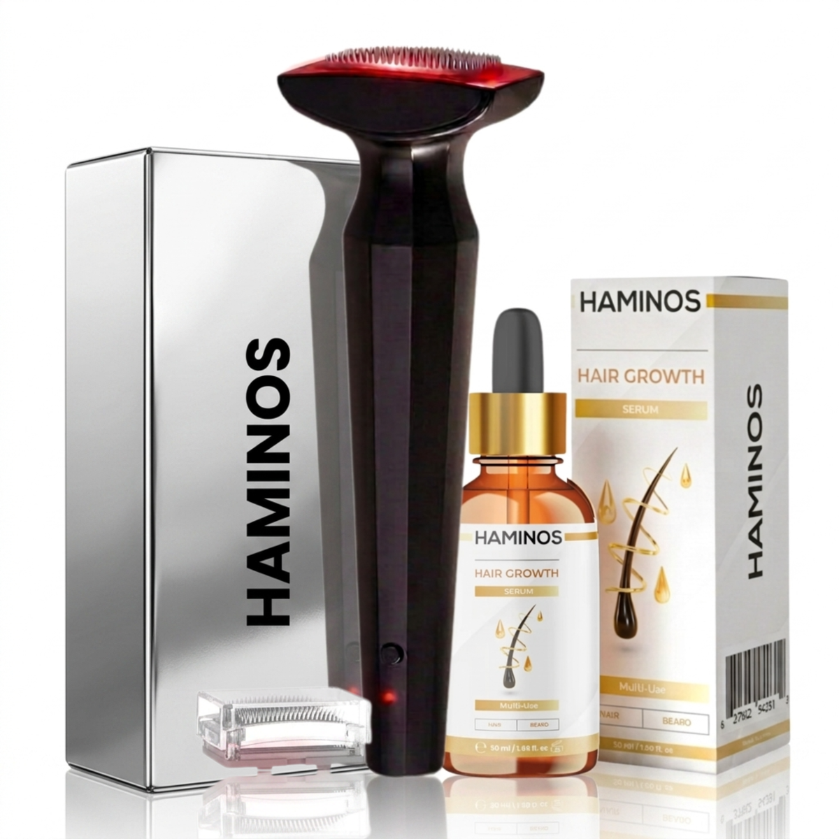 Haarbehandlung für Frauen mit Derma Stamp HAMINOS