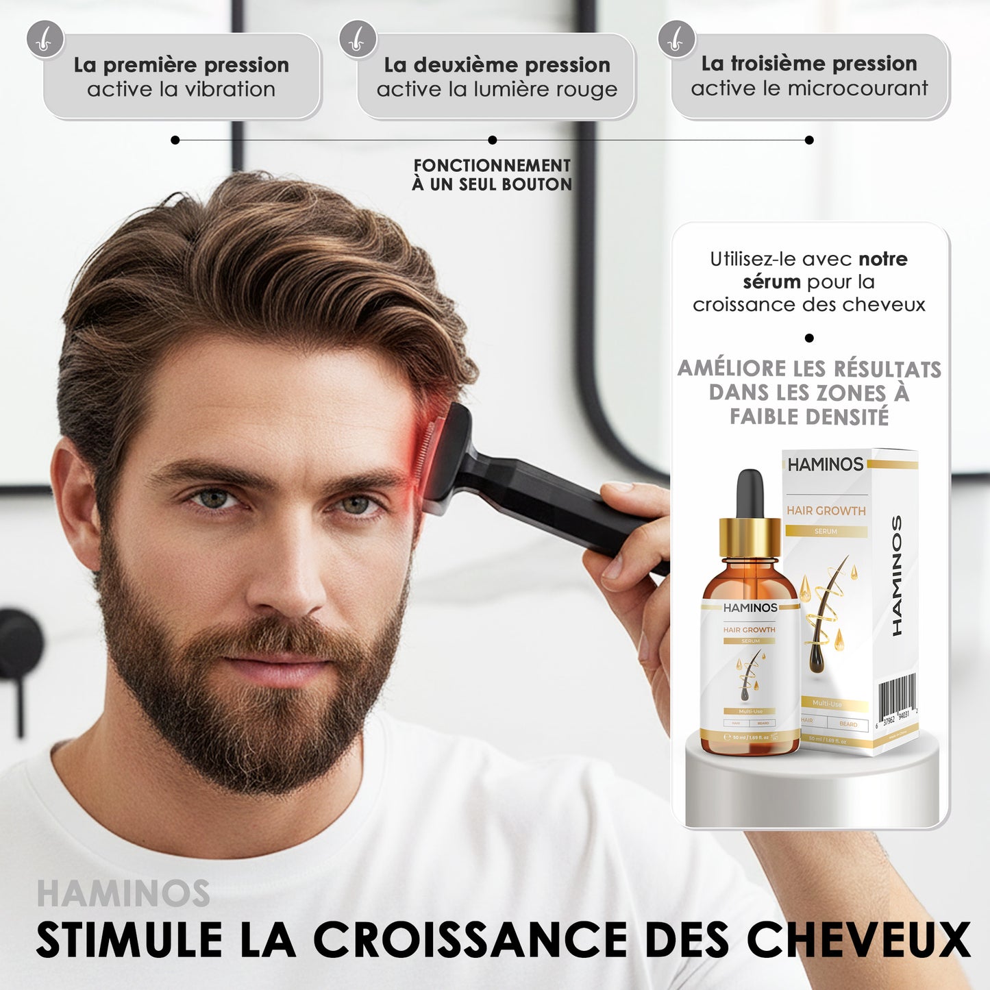 Derma Stamp Mikrostimulation | 4-in-1-Technologie