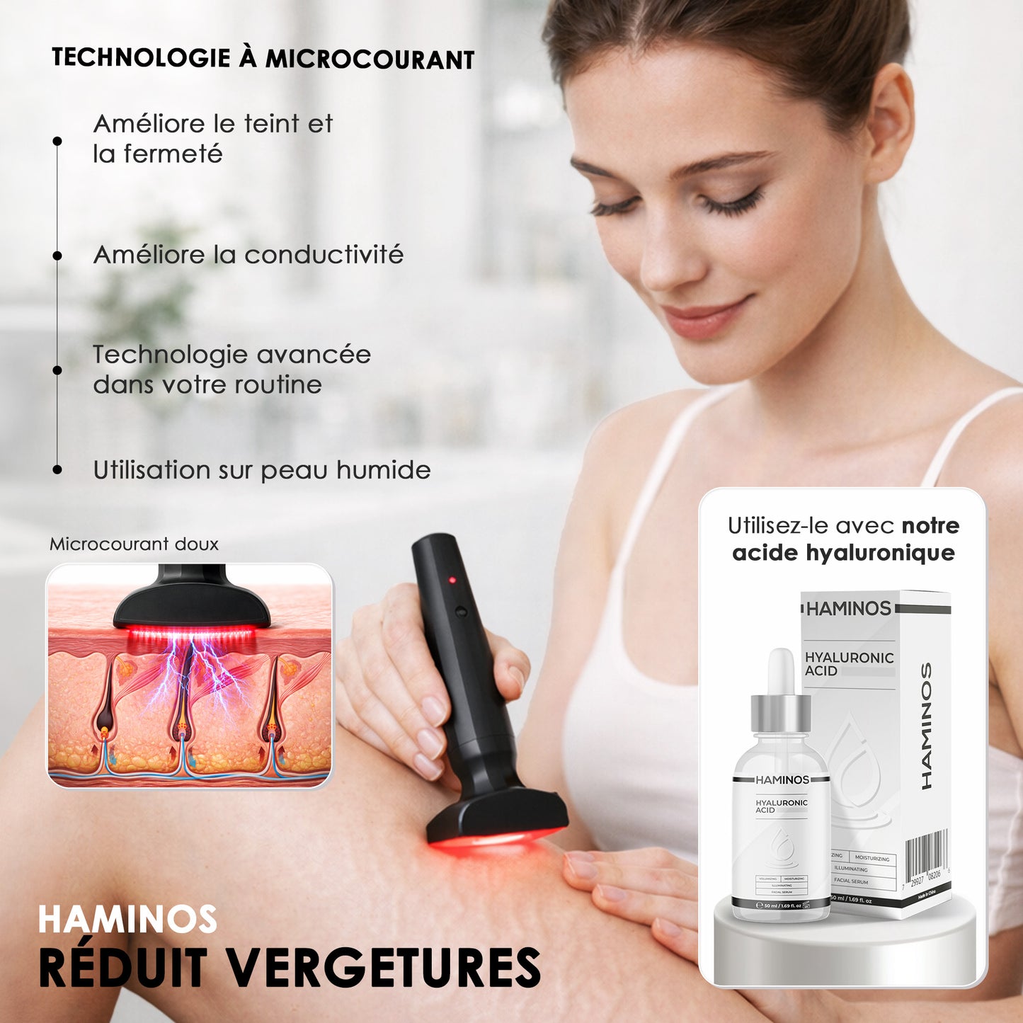 Derma Stamp Mikrostimulation | 4-in-1-Technologie
