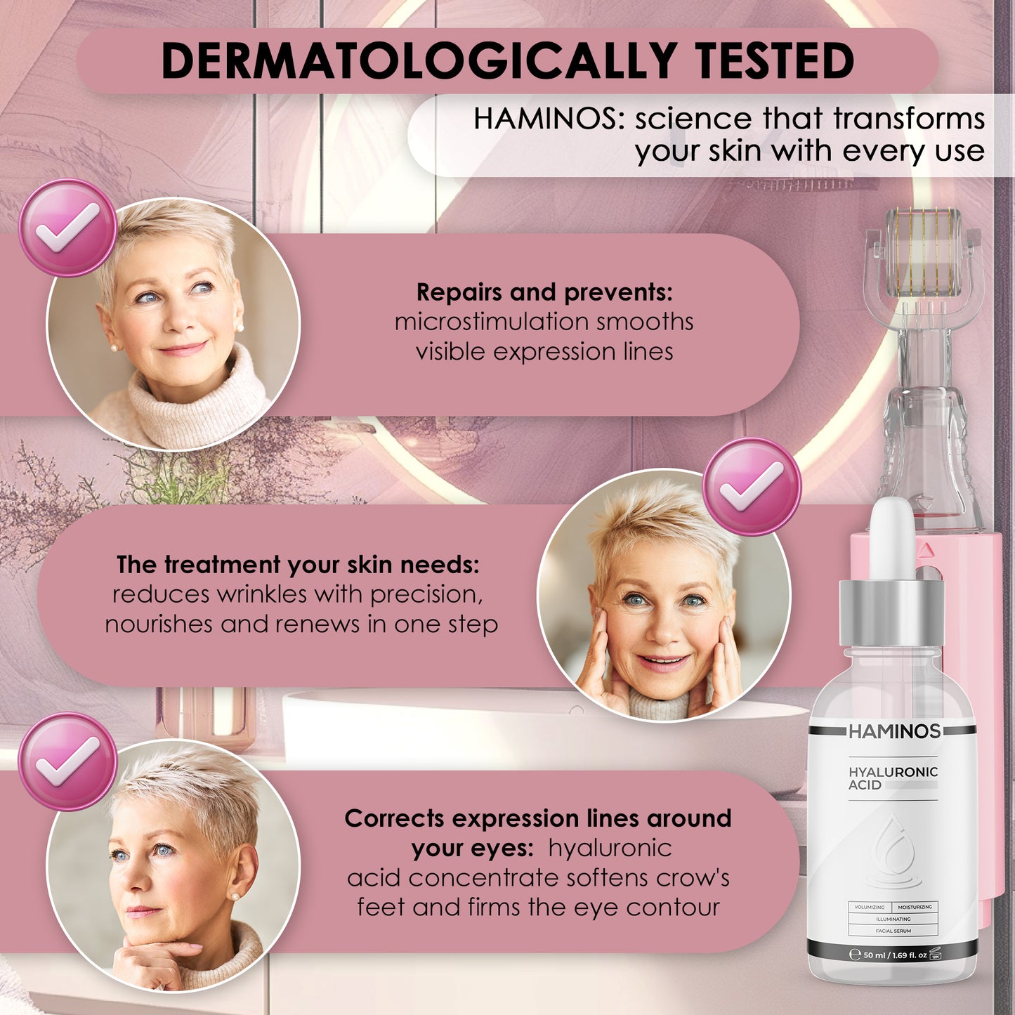 ANTI-AGING- UND PFLEGE-SET | HAMINOS®