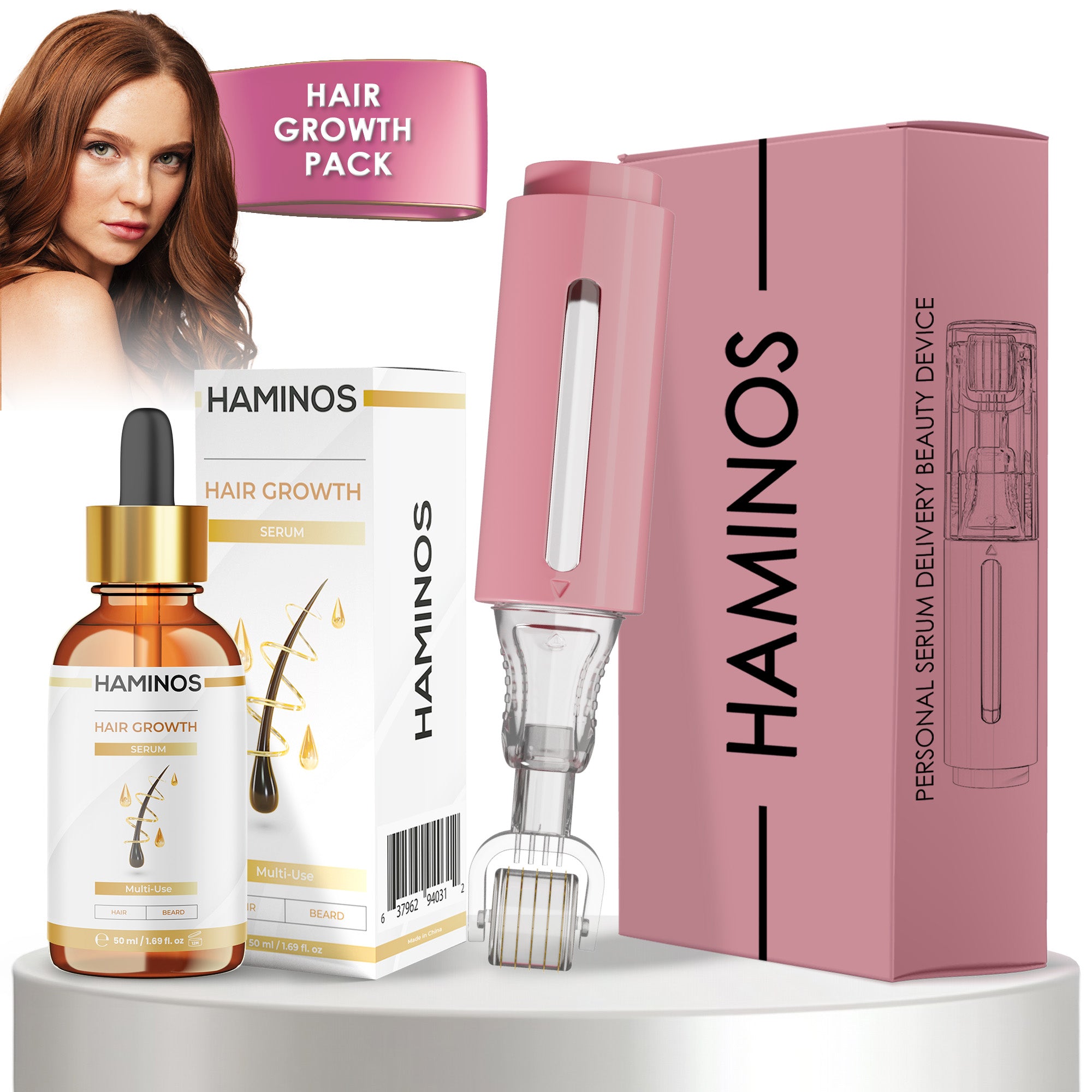 HAARWACHSTUMSPAKET FÜR FRAUEN | HAMINOS®️