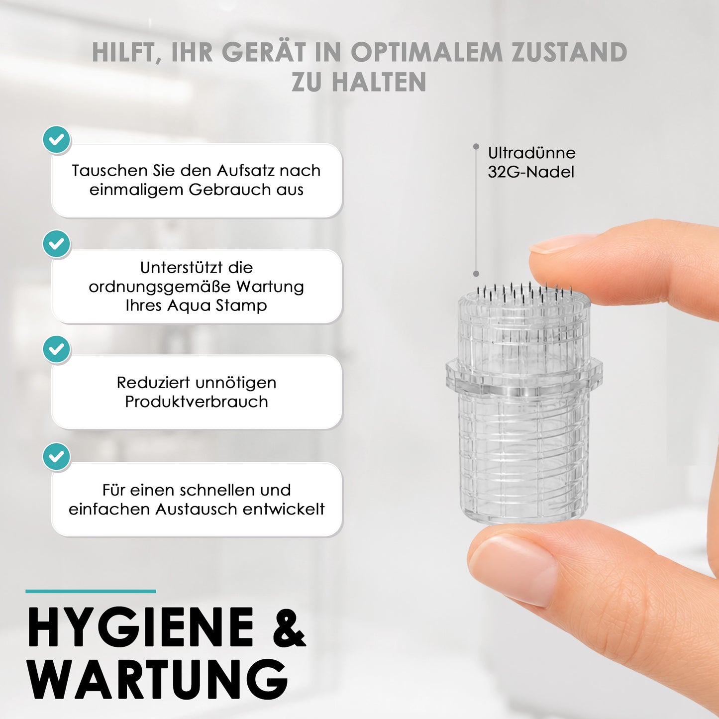 Ersatzaufsätze Aqua Stamp | 2er-Pack